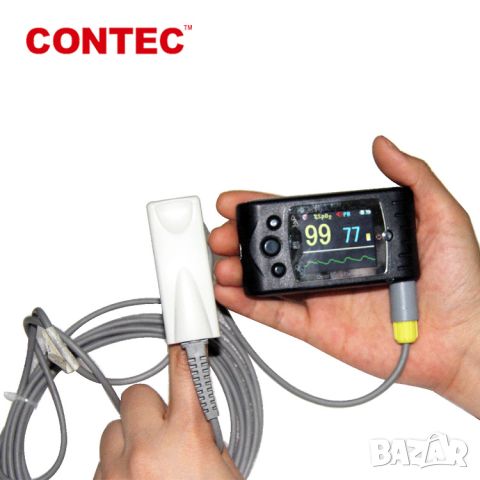 Contec CMS60C / Oximeter / Оксиметър SpO2 и пулс, снимка 4 - Друга електроника - 46814720