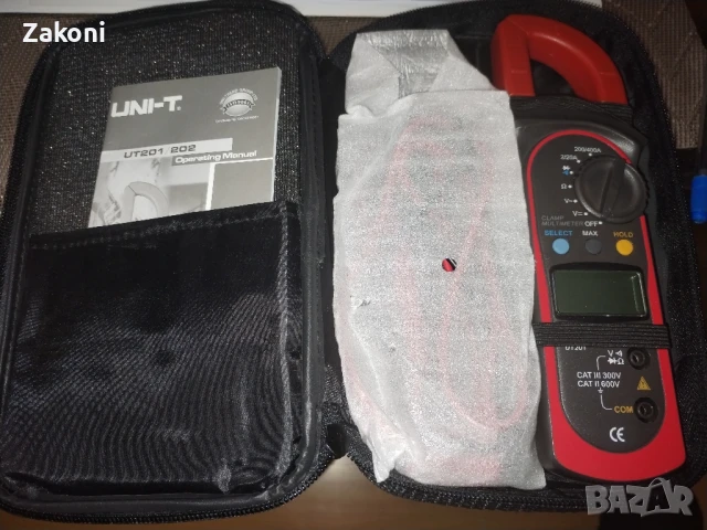 Цифров мултимер UNIT 202, снимка 3 - Други инструменти - 50834747
