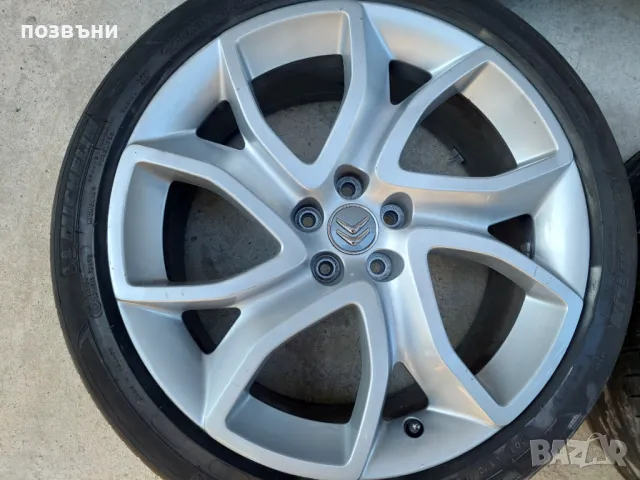 19" Оригинални алуминиеви джанти за Ситроен Ц5 Citroen C5 2008+ 5x108, снимка 2 - Гуми и джанти - 47059489