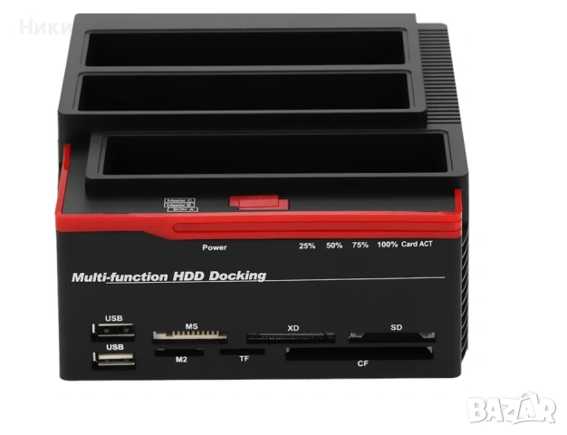 Докинг станция за твърд диск Многофункционална 2.5/3.5" IDE&SATA база за твърд диск USB 3.0 , снимка 6 - Други - 54292891
