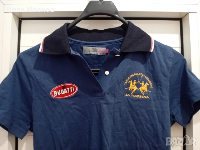 Оригинална фланелка La Martina x Bugatti, снимка 10 - Тениски - 51656559