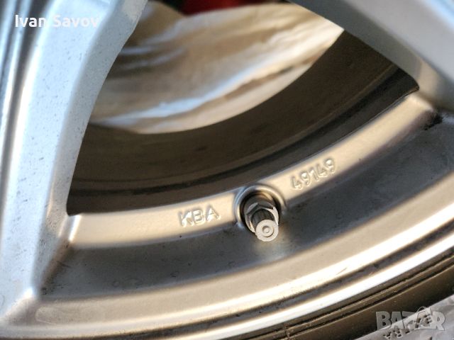 Джанти БМВ Borbet 17 с зимни гуми Bridgestone, снимка 12 - Гуми и джанти - 45700616