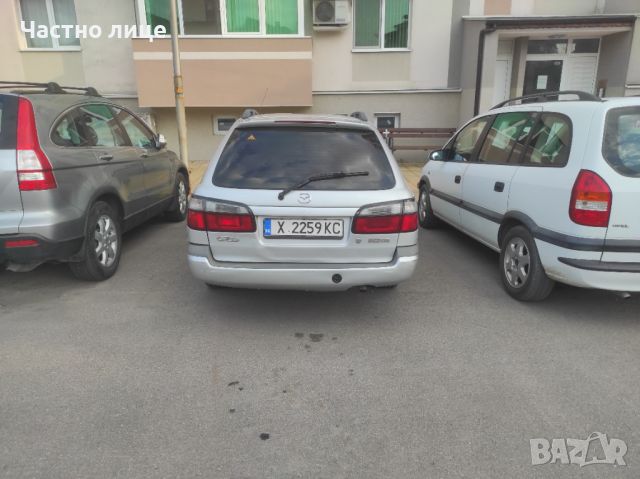 Mazda 626 1.8I ГИ комби с климатик и нов акумулатор , снимка 2 - Автомобили и джипове - 46675449