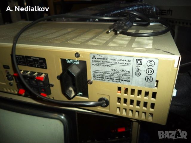 Mitsubishi DA-U32amplifier, снимка 4 - Ресийвъри, усилватели, смесителни пултове - 46759343