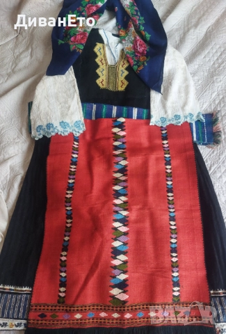 Автентична носия от елховско/ямболско
