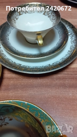 баварски порцелан , снимка 2 - Чаши - 52629220