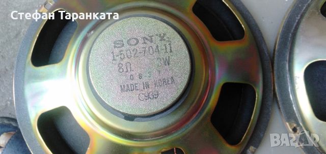 Широко лентови говорители SONY , снимка 2 - Тонколони - 46762104