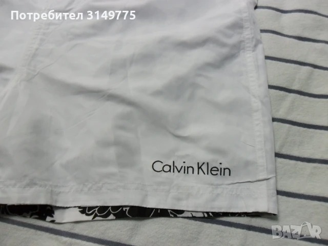 Бански на Calvin Klein двулицев Чисто нов , снимка 5 - Бански костюми - 50676562