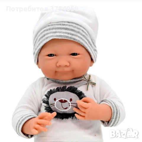 Реалистично бебе с реални размери 48см, снимка 5 - Кукли - 52348686