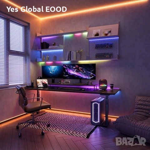 PAUTIX RGB IC COB LED лента 5м 24V, снимка 8 - Лед осветление - 53784307