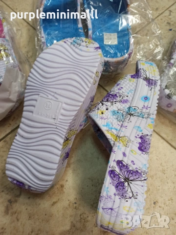 Дамски чехли на платформа, снимка 4 - Чехли - 53900657