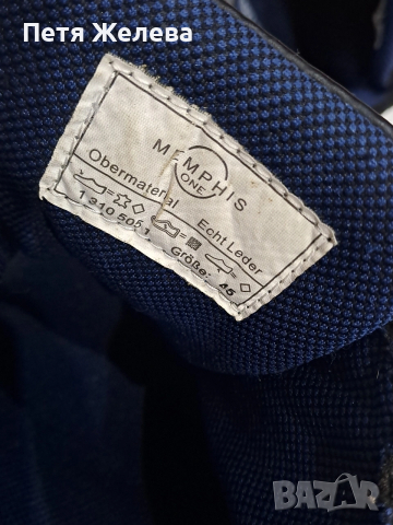 Мъжки обувки от естествена кожа  MEMPHIS, снимка 11 - Ежедневни обувки - 53231959