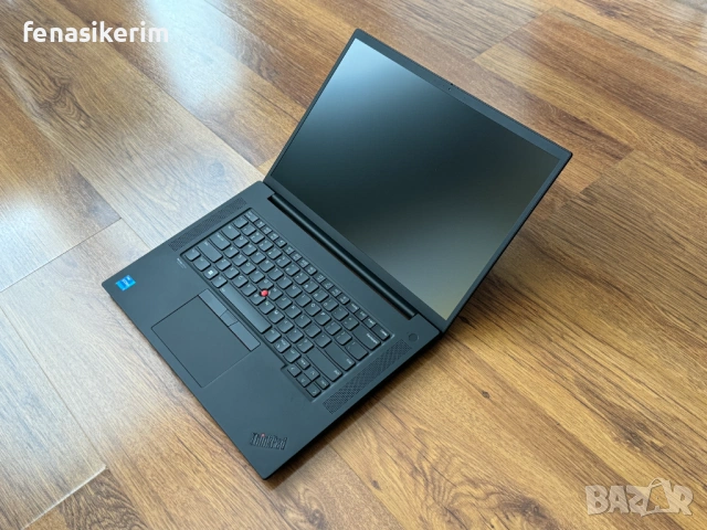 16' WQXGA 2.5K i7-11800H Lenovo ThinkPad P1 Gen 4 32GB DDR4/512GB NVMe/Nvidia RTX A2000/Гаранция, снимка 11 - Лаптопи за работа - 53094676