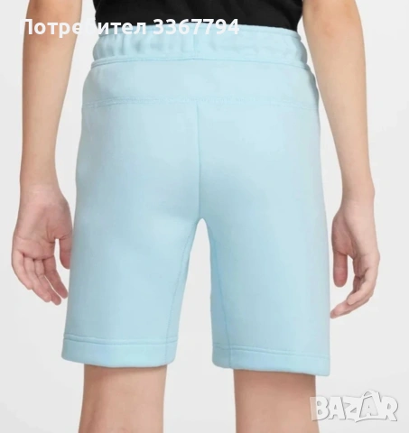 Оригинални детски къси панталонки Nike Tech Fleece , снимка 2 - Детски къси панталони - 53538191