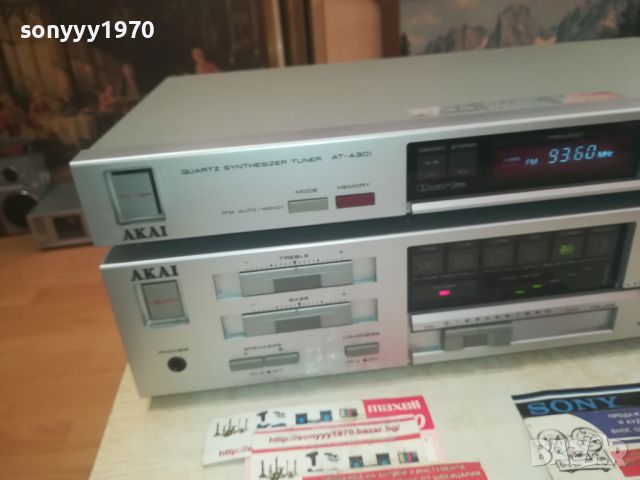 AKAI TUNER+AMPLI JAPAN 1007240701LNWC, снимка 7 - Ресийвъри, усилватели, смесителни пултове - 46530737