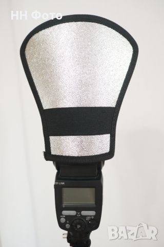 Универсален рефлектор ръчна светкавица , дифузьор /Sony , Canon ,Nikon, снимка 2 - Светкавици, студийно осветление - 46358692
