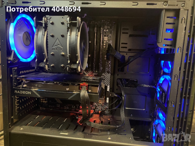 Gaming Pc Ryzen 5 5600g, RX 66000 8GB , снимка 3 - Геймърски - 45024564