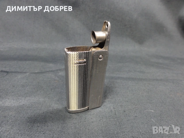 СТАРА РЕТРО БЕНЗИНОВА ЗАПАЛКА IMCO STREAMLINE 6800 AUSTRIA, снимка 3 - Антикварни и старинни предмети - 53476619