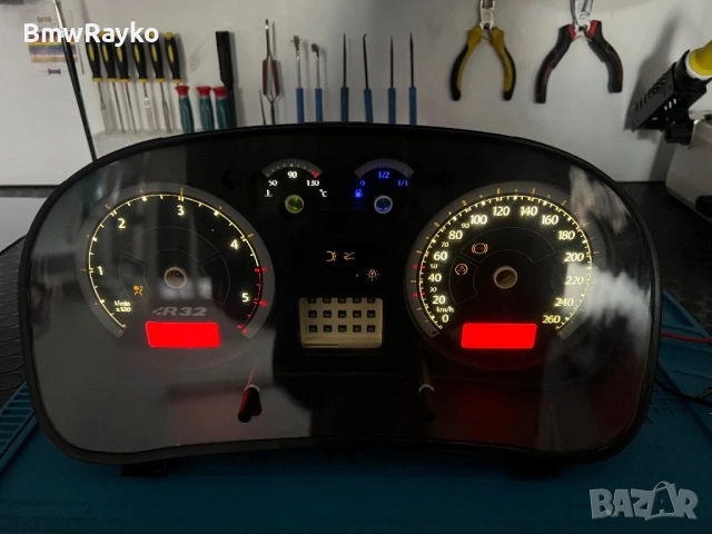 R32 Циферблат за Golf 4 километраж, снимка 3 - Друга електроника - 53834077