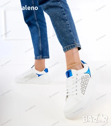 Дамски маратонки на платформа Remmi, 3цвята , снимка 11 - Маратонки - 50717927