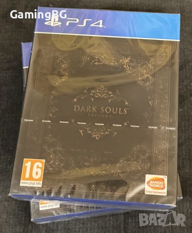 чисто нова Dark Souls Trilogy за PS4, може да се играе и на PS5, снимка 1 - Игри за PlayStation - 45810796