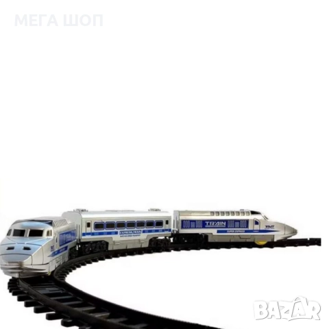 Влакче с релси, звуци и светлини, снимка 4 - Влакчета, самолети, хеликоптери - 52931070