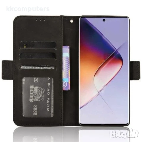Infinix Note 40 Pro 4G X6850 Magnetic Wallet Кожен Калъф и Протектор, снимка 6 - Калъфи, кейсове - 50767436
