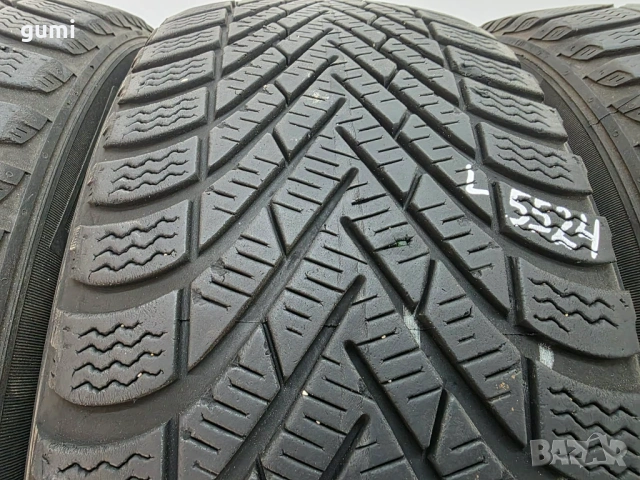 4бр зимни гуми 195/55/15 PIRELLI L05524 , снимка 3 - Гуми и джанти - 54215643