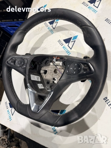 98356599YX кожен мултифункционален волан с пера от Opel Mokka 1.2T automatic,131ph , снимка 3 - Части - 52503574