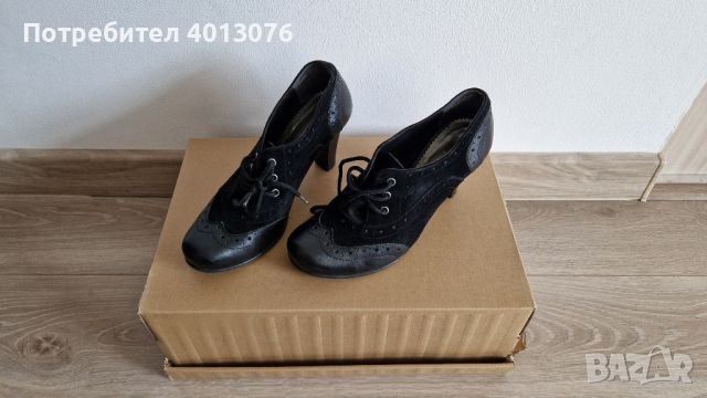 Дамски обувки на ток от естествена кожа 36 но. / Дамски обувки Ballys 36 но., снимка 2 - Дамски обувки на ток - 45708204