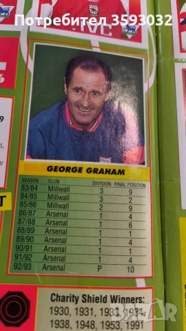 Два пълни албума Premier league 94,95, снимка 2 - Колекции - 53923258