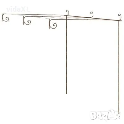 vidaXL Градинска пергола, антично кафяво(SKU:313997, снимка 1