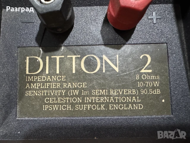 Тонколони  CELESTION DITTON 2 , снимка 5 - Тонколони - 51296369