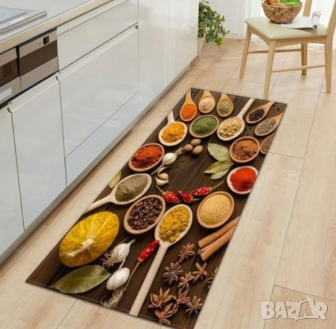 Комплект водоустойчиви противоплъзгащи постелки за кухня, различни цветове, снимка 10 - Пътеки - 46420323