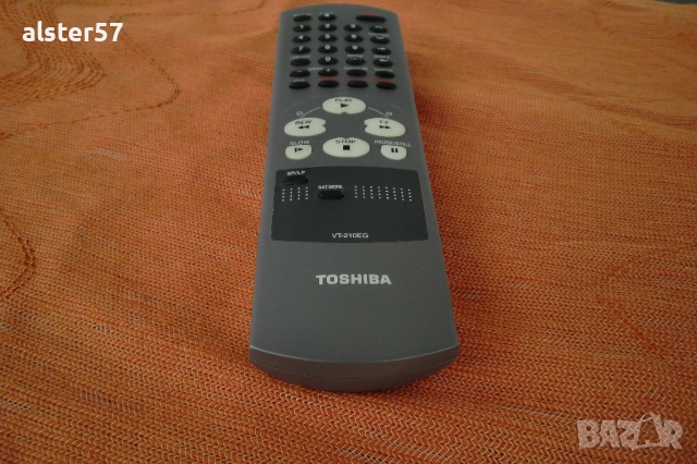 Дистанционно за видео Toshiba VT-210EG, снимка 5 - Дистанционни - 51568726