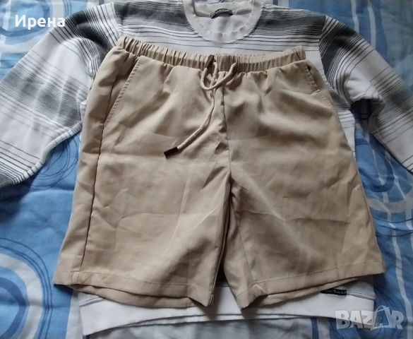 Пуловер и къси панталони, снимка 2 - Панталони - 54004395