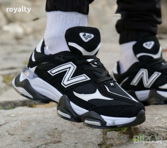Дамски Маратонки NewBalance 9060 Цвят-Черно и Бяло, снимка 2 - Маратонки - 51635709