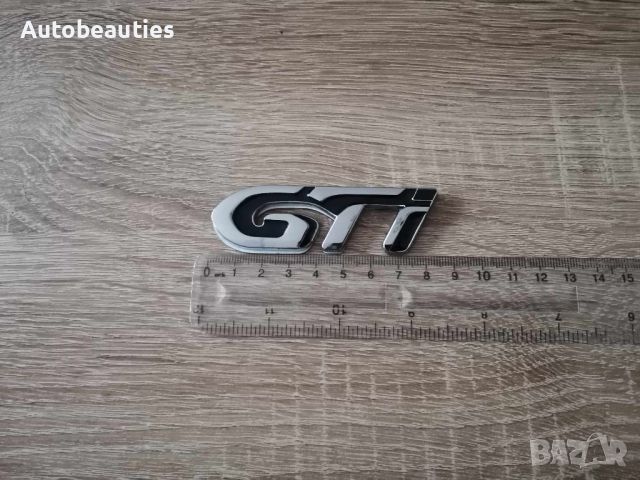 Peugeot GTI надпис емблема, снимка 5 - Аксесоари и консумативи - 46391189