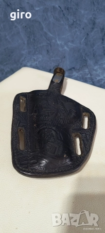 Кобур от естествена кожа за голям размер пистолет , снимка 5 - Оборудване и аксесоари за оръжия - 52885396