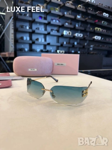MIU MIU ✨ Дамски Слънчеви Очила , снимка 9 - Слънчеви и диоптрични очила - 54235204