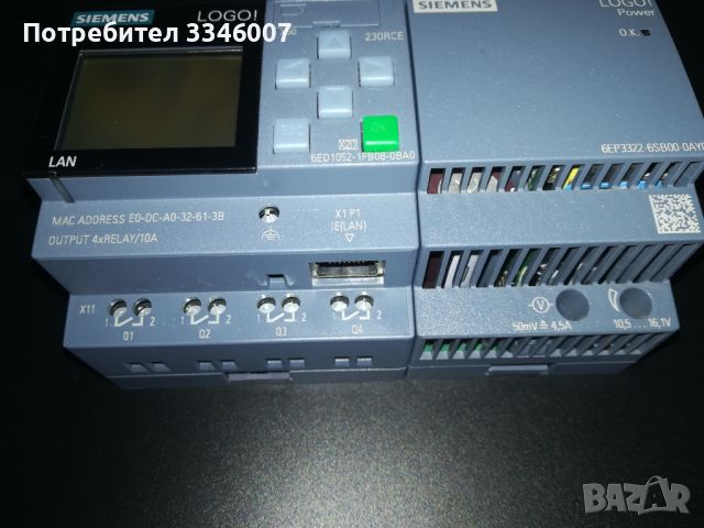 Програмируем логически контролер Simens LOGO BM 230RCE
