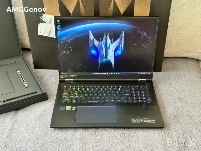 18’QHD+240Hz/i9-14900HX/RTX 4080 12GB/Acer Predator Helios/32GB/1TB, снимка 2 - Лаптопи за игри - 47761771