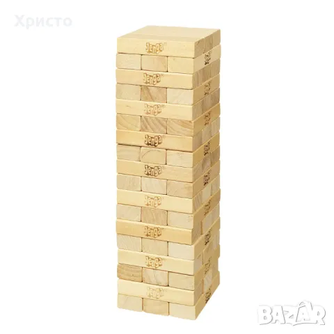 пъзел дървен, логическа игра Дженга Jenga с дървени блокчета, снимка 4 - Образователни игри - 47236996