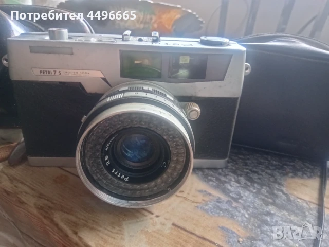 Фотоапарат Petri 7 s, снимка 5 - Фотоапарати - 50860843