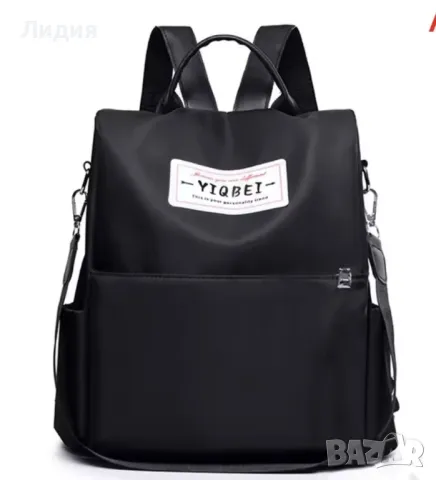 Нова дамска текстилна раница 