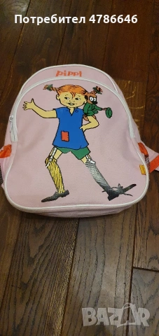 Роничка чанта Пипи Дългото Чорапче, снимка 9 - Раници - 54128712