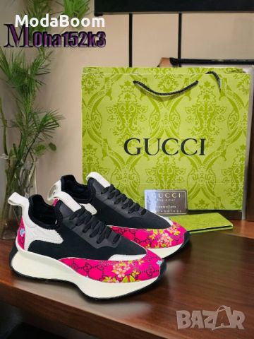 💯🌺Gucci стилен НАМАЛЕН дамски комплект🌺💯, снимка 2 - Маратонки - 46184655