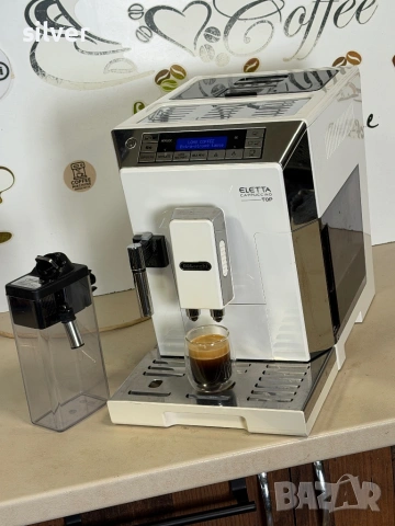 Кафемашина кафе автомат delonghi ELETTA TOP с гаранция, снимка 2 - Кафемашини - 54131738