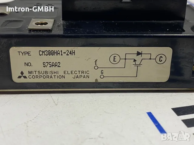 CM300HA-24H IGBT 300A 1200V МОДУЛ MITSUBISHI, снимка 2 - Друга електроника - 48582418