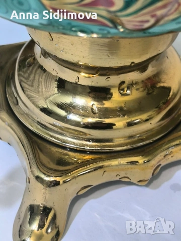 Руски самовар рисуван , снимка 2 - Антикварни и старинни предмети - 53685503